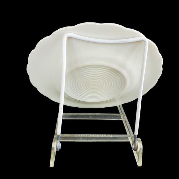 1930s Bread Plate Cremax Castle Macbeth Evans 1930s Monax Depression Glass - Picture 8 of 11